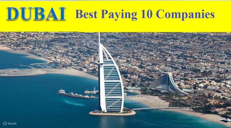 Best Paying 10 Companies in Dubai