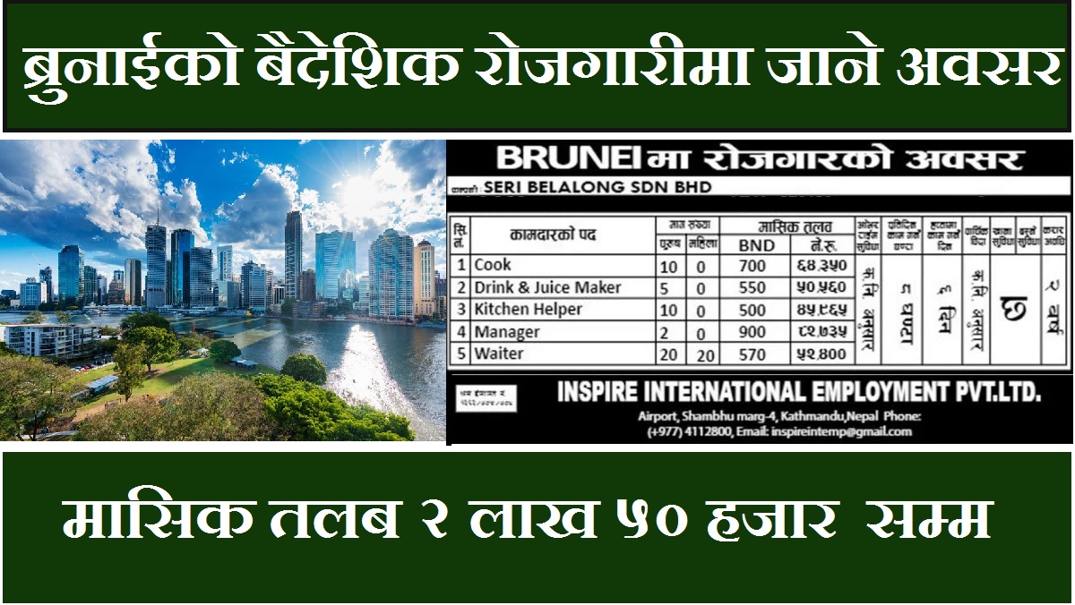 Brunei Abroad Job Information