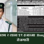 Hong Kong Abroad Job Demand